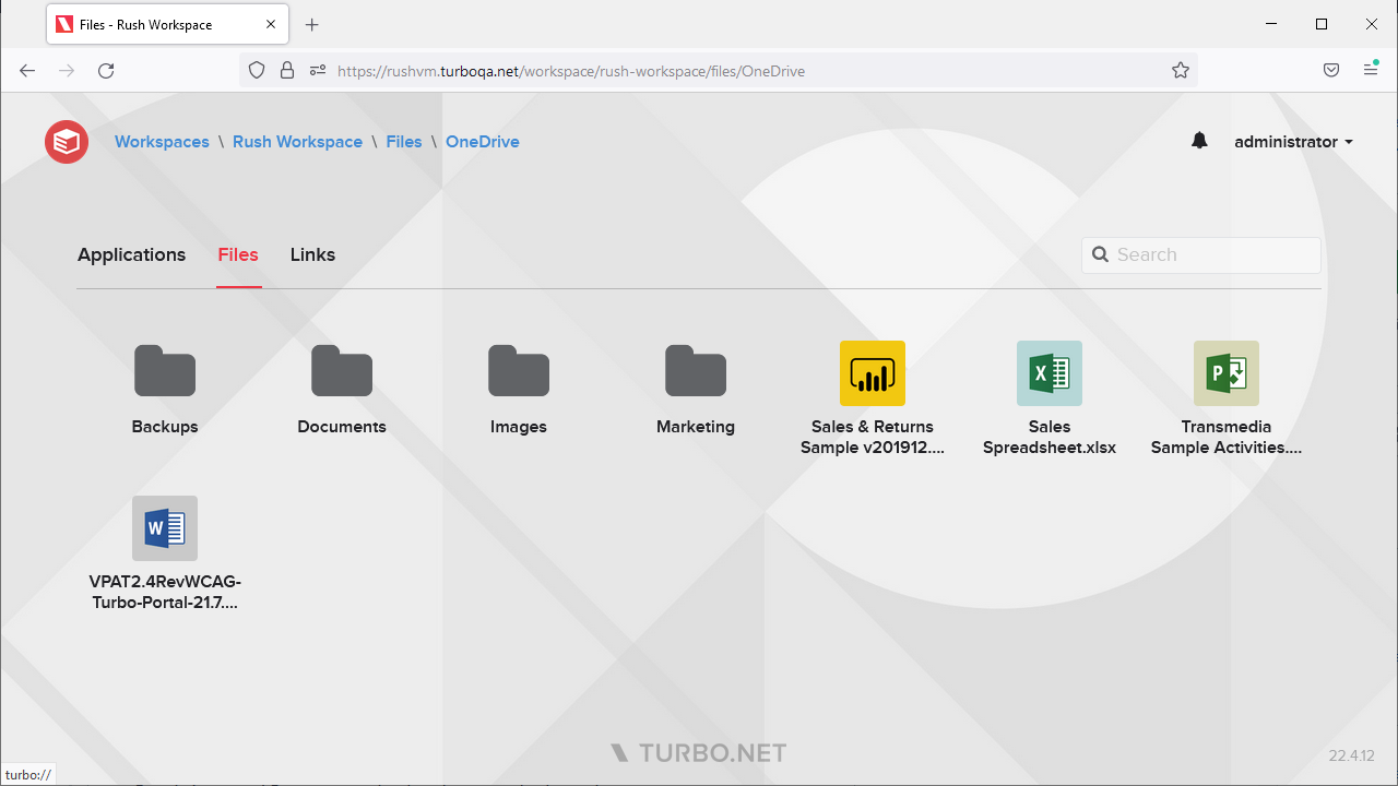 Files Browser