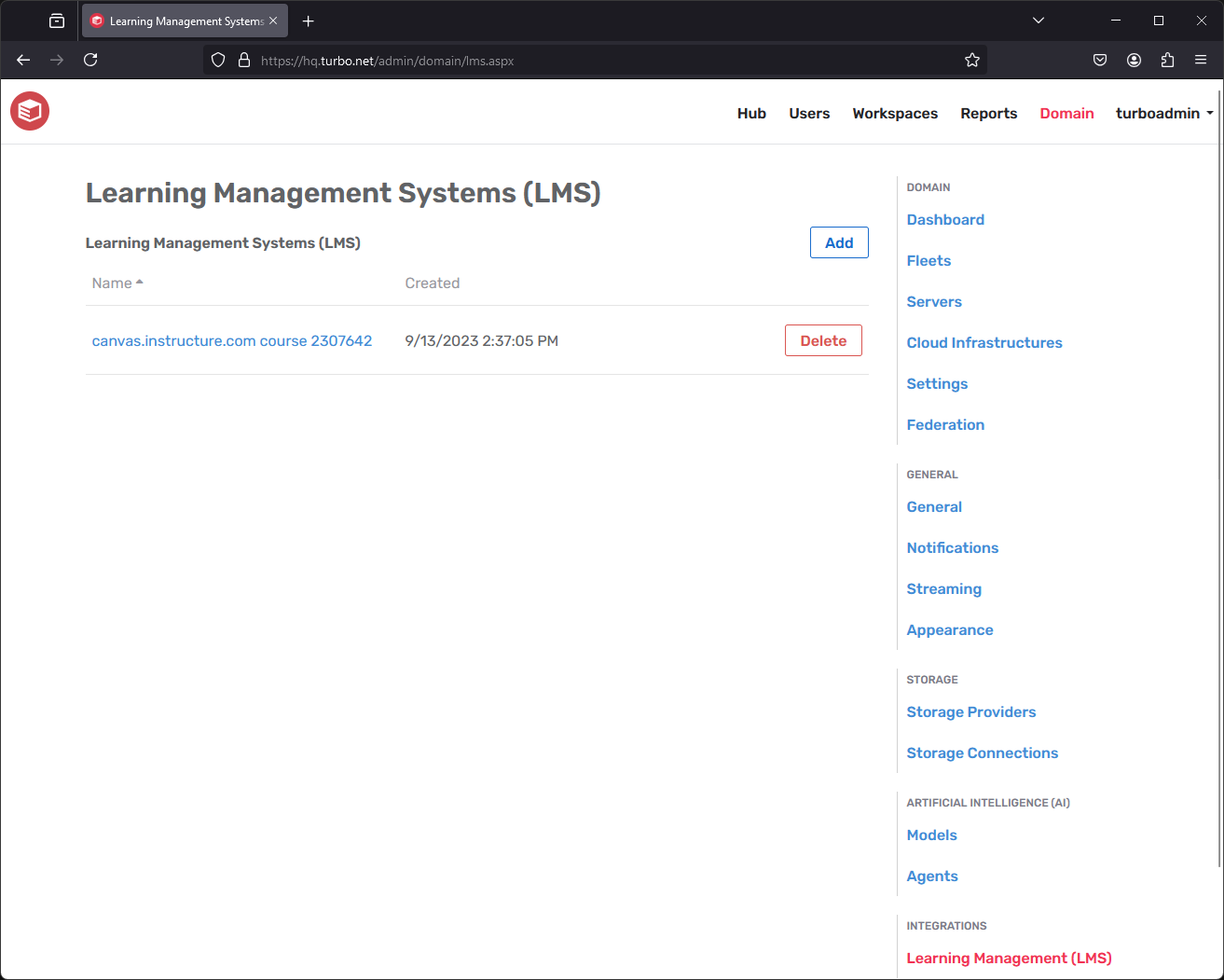 LMS Connections