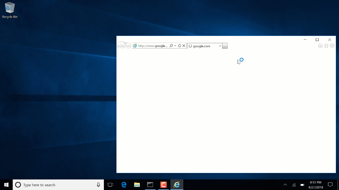 Running multiple Internet Explorer versions side-by-side on Windows 10