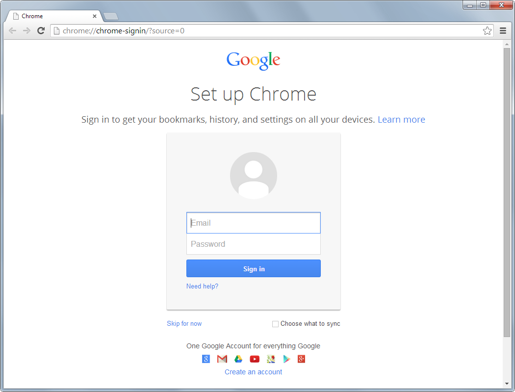 Chrome Base's screenshot