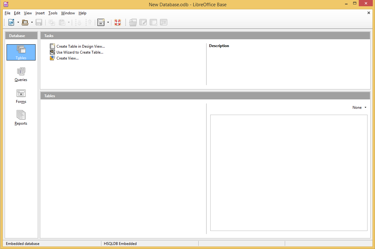 LibreOffice Base's screenshot