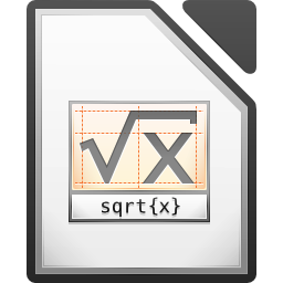 LibreOffice Math's icon