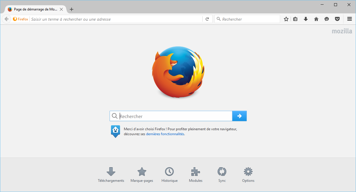 Firefox French's screenshot