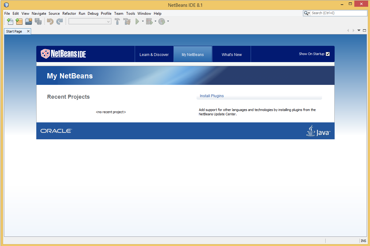 NetBeans IDE's screenshot